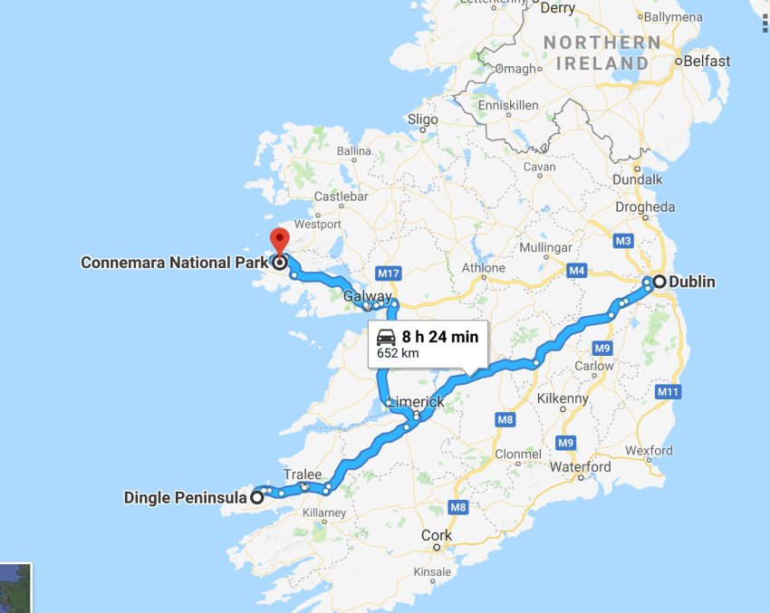 itinéraire Irlande 10 jours