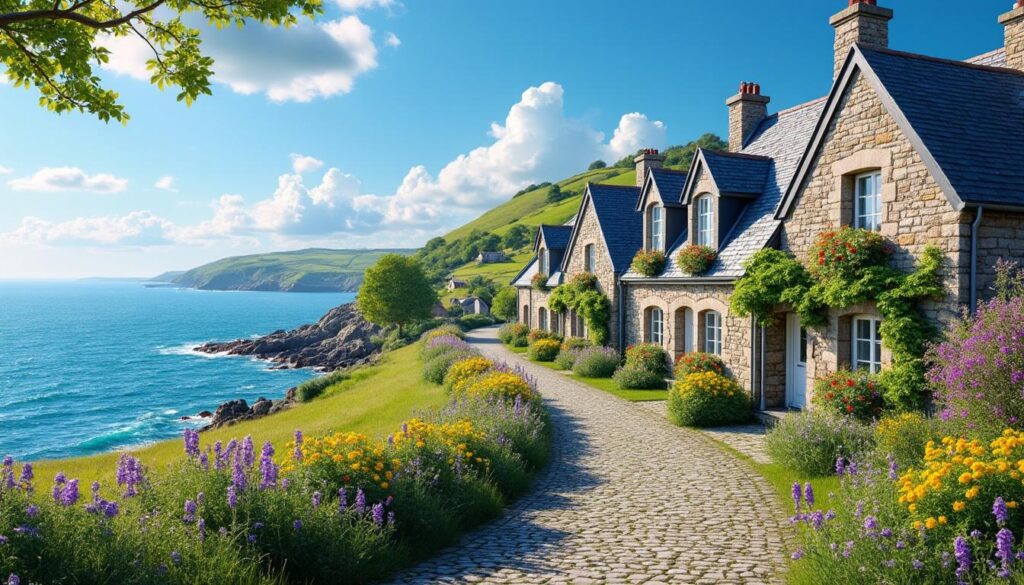 découvrez kerzellec, un hameau pittoresque niché au pouldu, entre tradition bretonne et paysages côtiers authentiques. parfait pour les amoureux de nature et d'histoire.