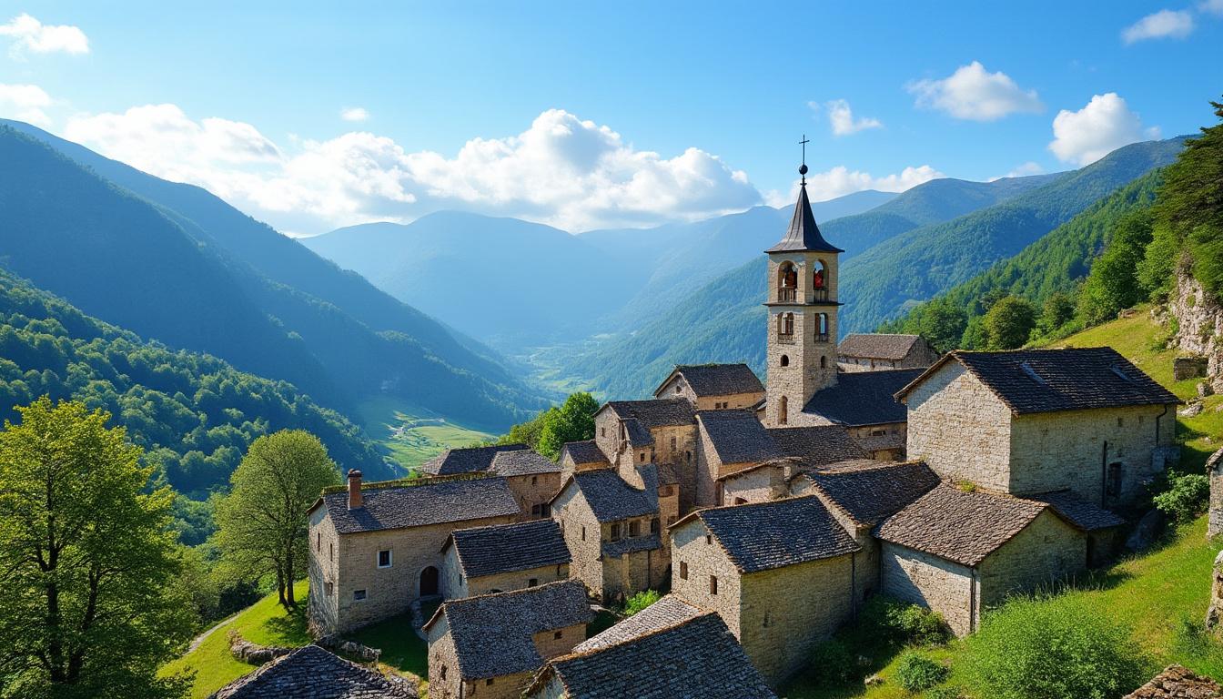 découvrez urdues, un village médiéval authentique niché au cœur des pyrénées, où patrimoine historique, ruelles pittoresques et paysages enchanteurs vous plongent dans un cadre unique et préservé.