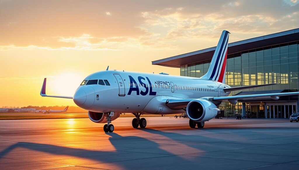 découvrez tout sur asl airlines france, la compagnie aérienne française : ses destinations, services, flotte et actualités pour un voyage sûr et confortable.