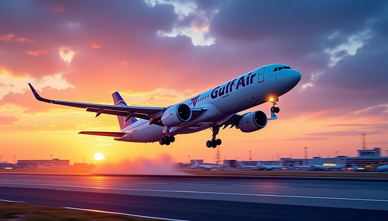 découvrez tout sur gulf air, la compagnie aérienne emblématique du golfe, ses services, destinations, et conseils pour un voyage réussi.