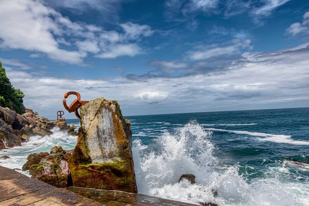 peigne du vent a san sebastian